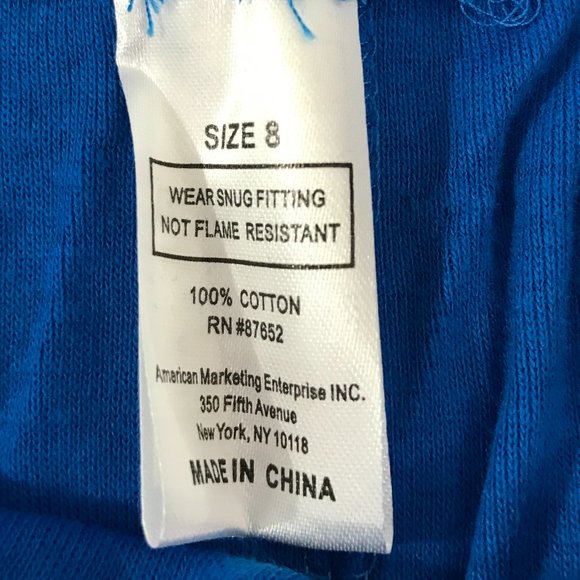 Boys 2 Cotton Spiderman Pajama Sets Size: 8 - Picture 4 of 7